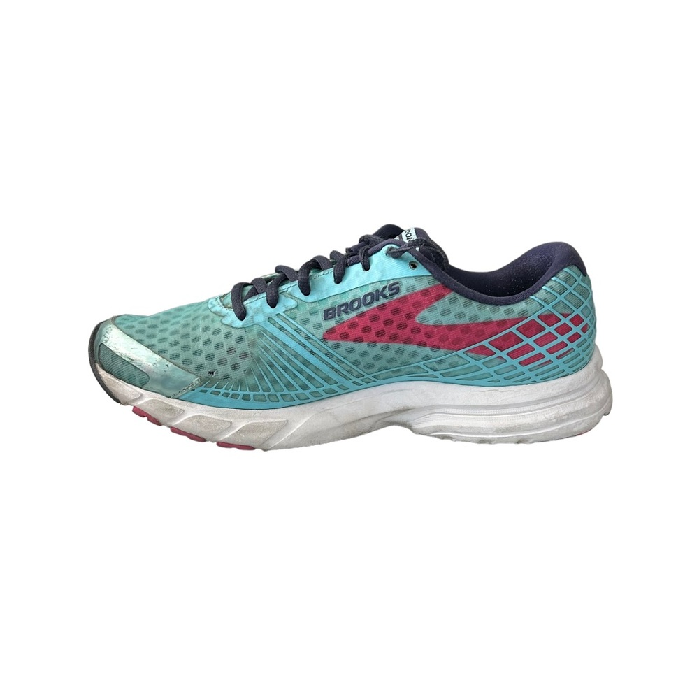 Brooks Womens Launch 3 1202061B436 Blue Pink Running Shoes Sneakers Size 8.5 - Picture 9 of 12